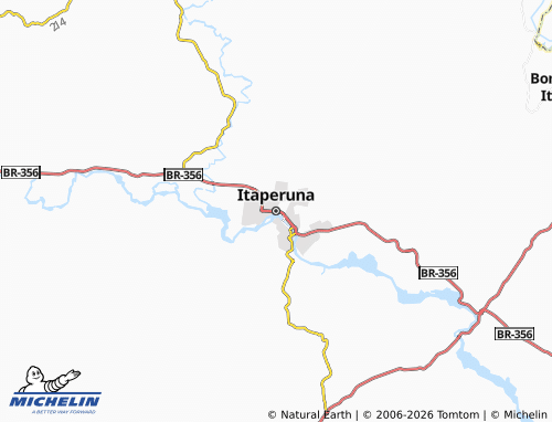 MICHELIN Itaperuna map - ViaMichelin