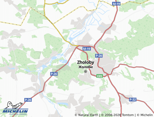 Mappa MICHELIN Pidlistsi - ViaMichelin