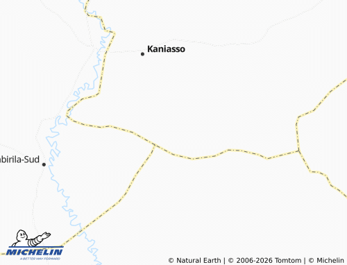 MICHELIN-Landkarte Koro-Oulé - ViaMichelin
