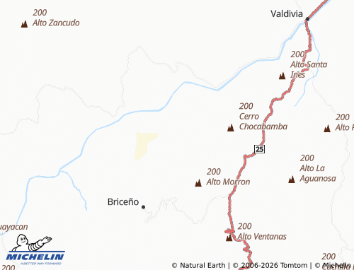 MICHELIN Las Auras map - ViaMichelin