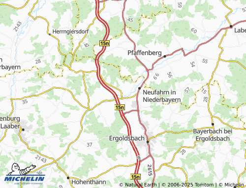 MICHELIN Winklsaß map - ViaMichelin