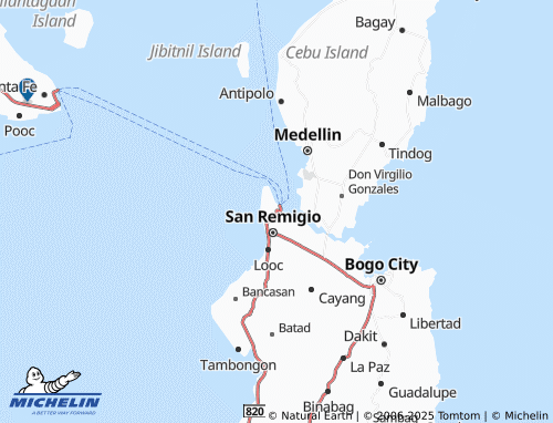 MICHELIN Hagnaya map - ViaMichelin