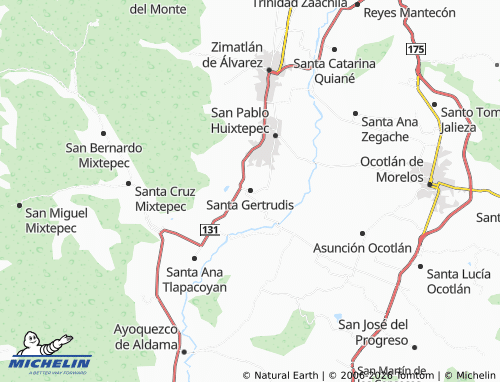 Mapa MICHELIN Santa Gertrudis - ViaMichelin
