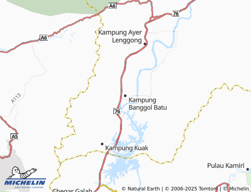 MICHELIN-Landkarte Kampung Banggol Batu - ViaMichelin