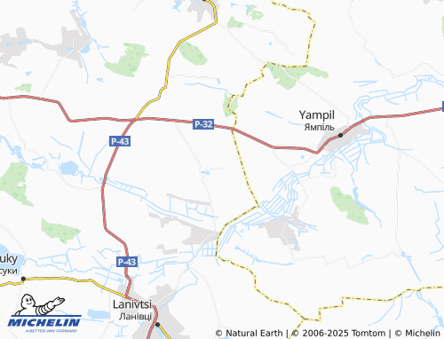 MICHELIN-Landkarte Mykhailivka - ViaMichelin