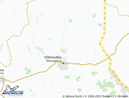 MICHELIN Anyskyne map - ViaMichelin