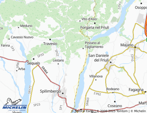 Carte MICHELIN Valeriano - ViaMichelin