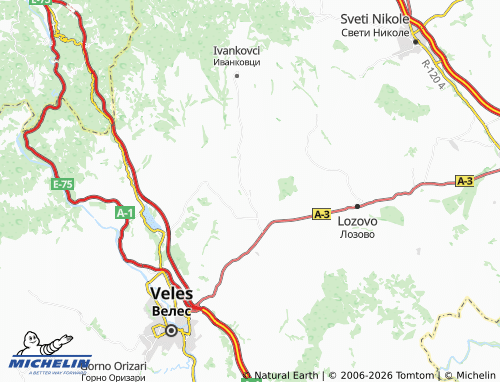 Mapa MICHELIN Mamutcevo - ViaMichelin