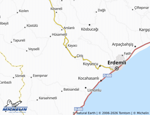 Mappa MICHELIN Çiriş - ViaMichelin