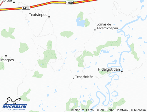 MICHELIN Ranchoapan map - ViaMichelin