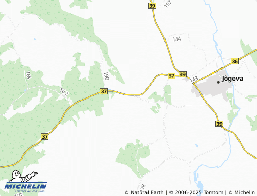 MICHELIN Kaave map - ViaMichelin