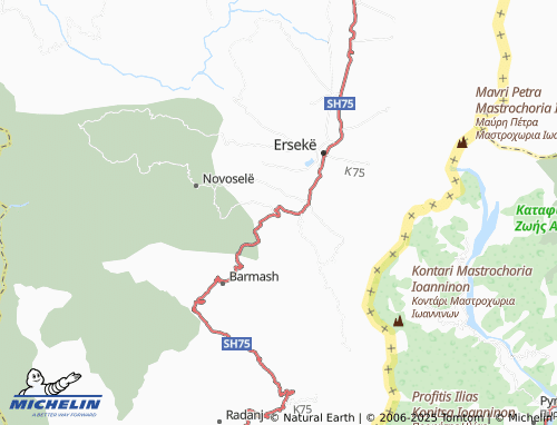 Carte MICHELIN Borovë - ViaMichelin