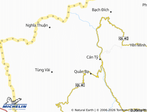 Mapa MICHELIN Thanh Vân - ViaMichelin