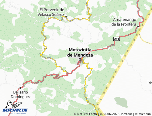 Carte MICHELIN Nuevo Progreso - ViaMichelin