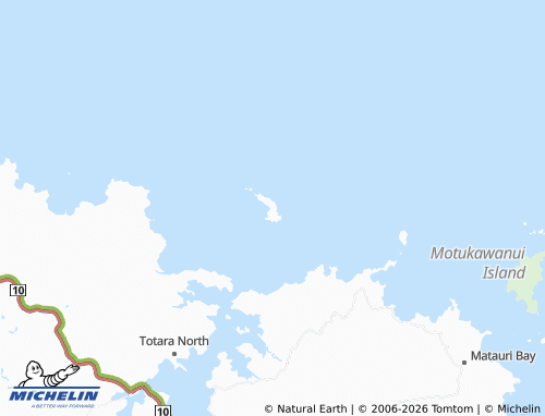 Mapa MICHELIN Stephenson Island - ViaMichelin