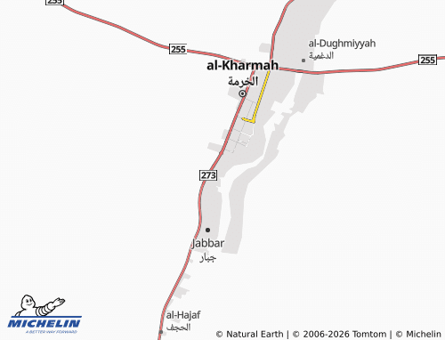 MICHELIN-Landkarte Hawaqan - ViaMichelin