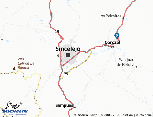 Mappa MICHELIN Bella Vista - ViaMichelin