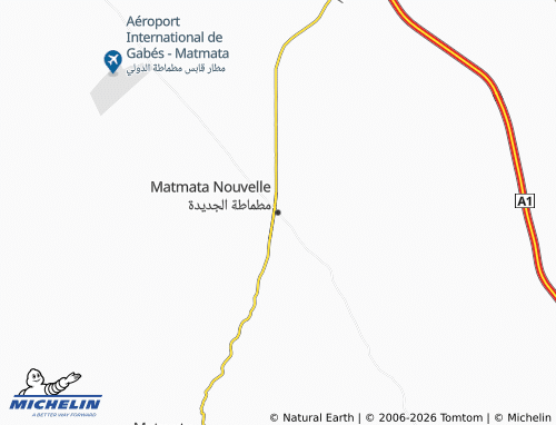 Kaart MICHELIN Matmatah al-Jadeedah - ViaMichelin