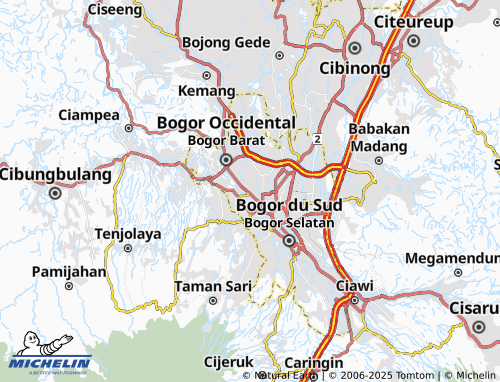 MICHELIN Menteng map - ViaMichelin