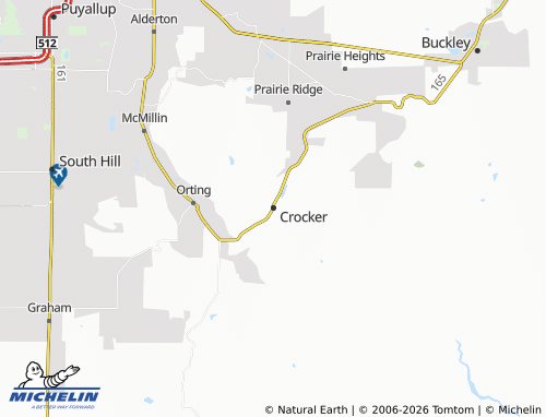 Carte MICHELIN Crocker - ViaMichelin