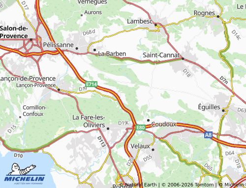 Carte MICHELIN Val de Sibourg - ViaMichelin