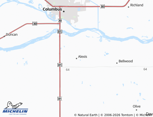Mapa MICHELIN Alexis - ViaMichelin