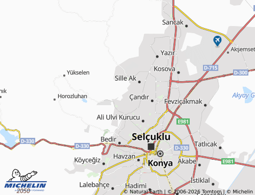 Mappa MICHELIN Sakarya - ViaMichelin