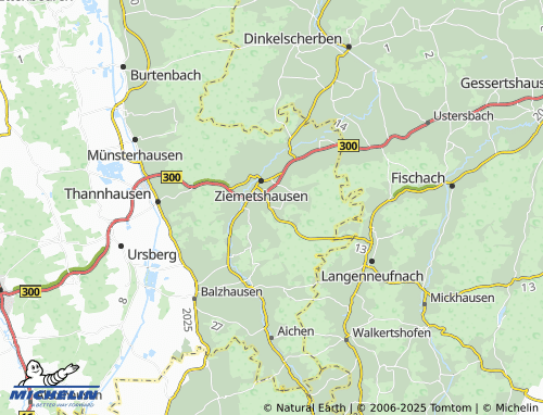 MICHELIN Maria Vesperbild map - ViaMichelin