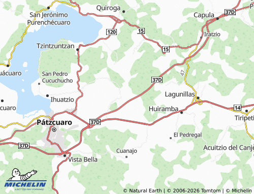 MICHELIN El Crucero de Chapultepec map - ViaMichelin