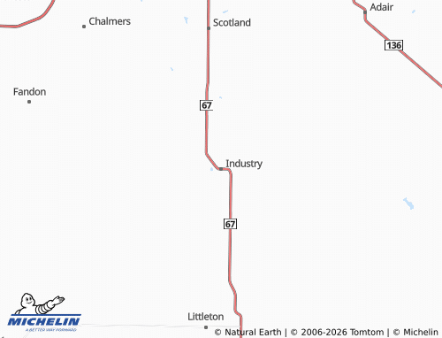 Mappa MICHELIN Industry - ViaMichelin