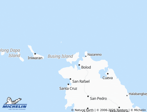 MICHELIN Busing map - ViaMichelin