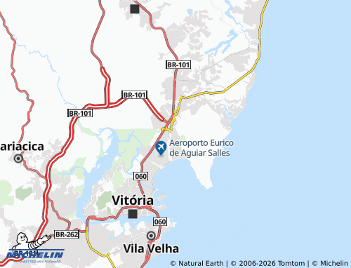 Mapa MICHELIN Conjunto Carapina I - ViaMichelin