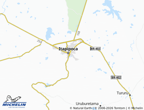 Mappa MICHELIN São Sebastião - ViaMichelin