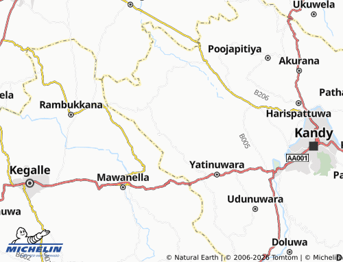 Mappa MICHELIN Kirimetiya Watta - ViaMichelin