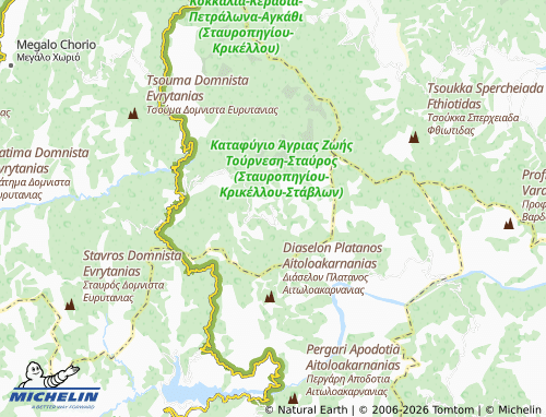 Carte MICHELIN Ampliani - ViaMichelin