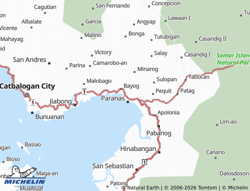 MICHELIN Lipata map - ViaMichelin