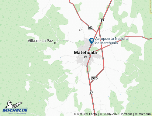MICHELIN-Landkarte San Antonio - ViaMichelin