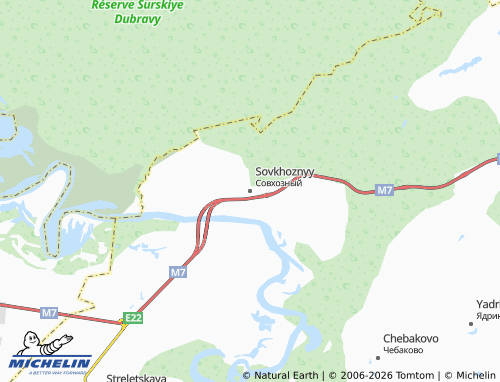 MICHELIN-Landkarte Sovkhoznyy - ViaMichelin