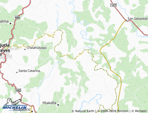 Mapa MICHELIN Huizachal - ViaMichelin