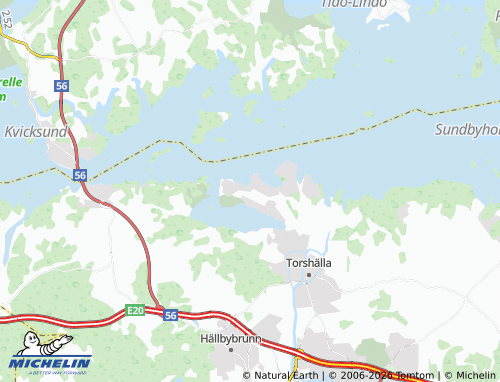 Mapa MICHELIN Mälarbaden - ViaMichelin