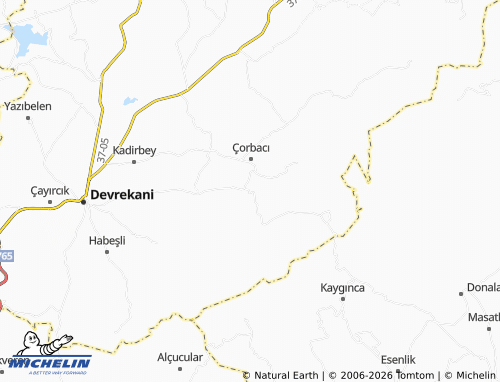 Mappa MICHELIN Çontay - ViaMichelin