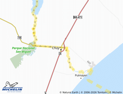 Mappa MICHELIN Centro - ViaMichelin