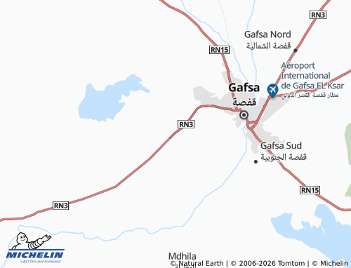 Mapa MICHELIN al-'Aqeelah - ViaMichelin