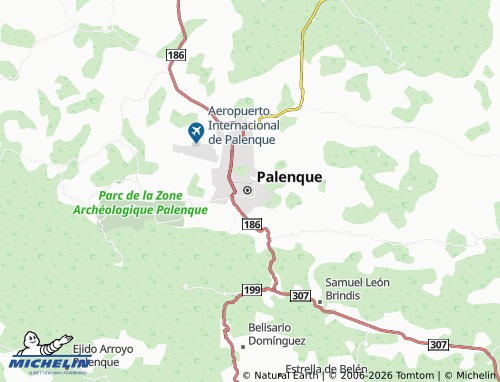 Mappa MICHELIN Palenque Centro - ViaMichelin
