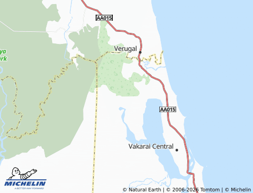 Mappa MICHELIN Puchchakkerni - ViaMichelin