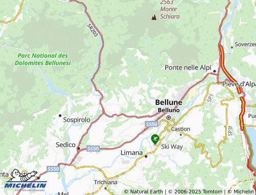 MICHELIN Giazzoi map - ViaMichelin