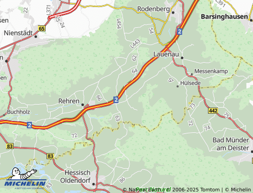 MICHELIN Antendorf map - ViaMichelin