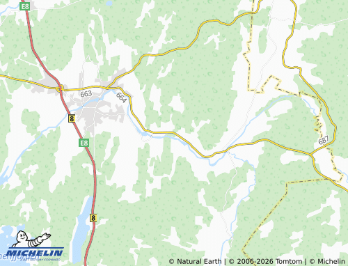 Carte MICHELIN Böle - ViaMichelin