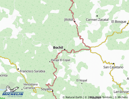 MICHELIN Centro map - ViaMichelin