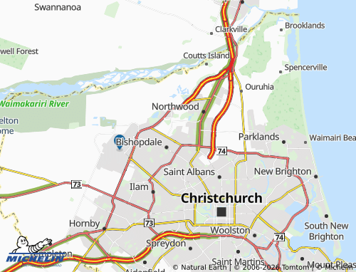 Mapa MICHELIN Casebrook - ViaMichelin